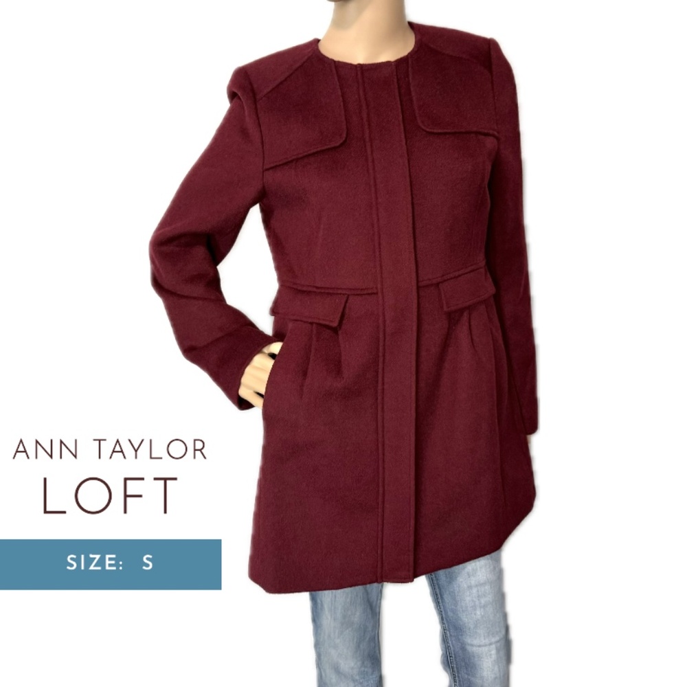 ANNE TAYLOR LOFT Women’s Coat (Size S) - Picture 2 of 15